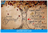 Personalized To My Boyfriend Birthday Gifts For Husband Posters