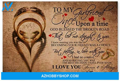Personalized To My Girlfriend Birthday Gifts For Wife Posters
