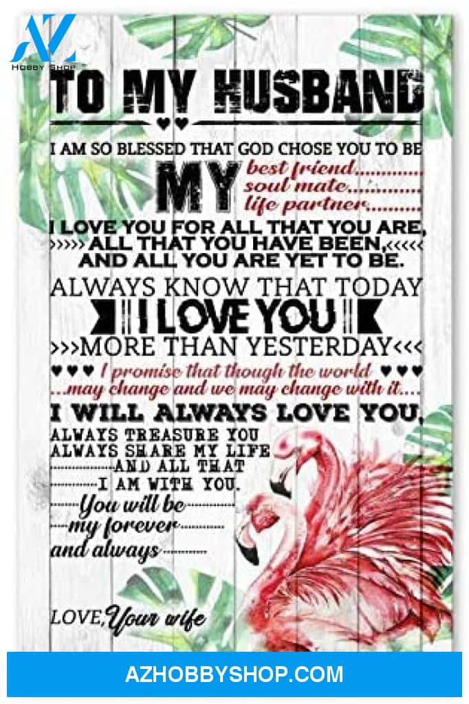 Personalized To My Husband Best Birthday Gifts For Husband Posters
