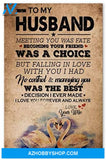 Personalized To My Husband Birthday Gifts For Husband Posters