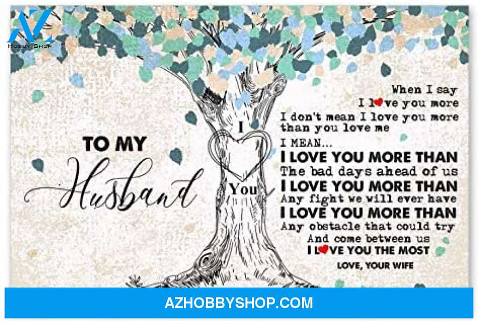 Personalized To My Husband Birthday Gifts For Husband Posters