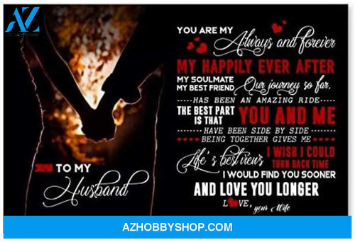 Personalized To My Husband Great Husband Gift Ideas Posters