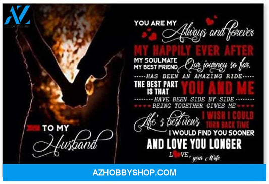 Personalized To My Husband Great Husband Gift Ideas Posters