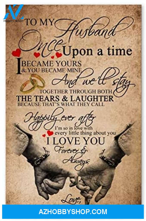 Personalized To My Husband Great Husband Gift Ideas Posters