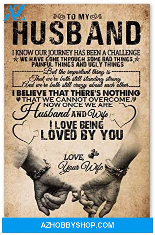 Personalized To My Husband Great Gifts For Husband Posters