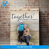 Personalized Together We Make A Family Canvas