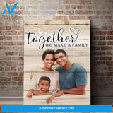Personalized Together We Make A Family Canvas
