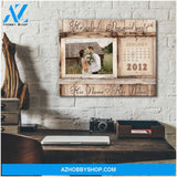 Personalized Wedding Gift To Save The Dates He Asked She Said Yes Canvas Print