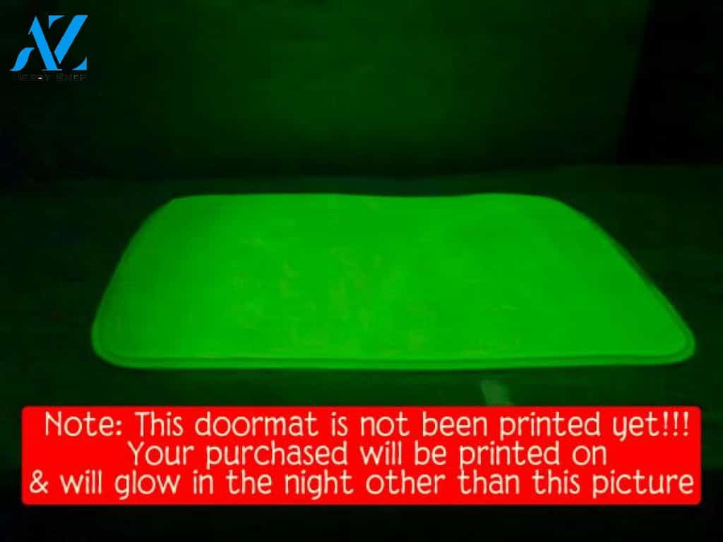 Personalized Welcome To The Cats' House Halloween Style - Luminous Doormat