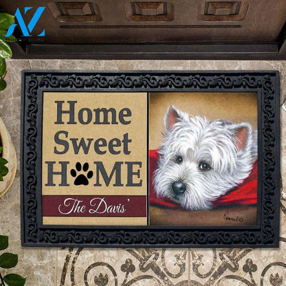 Personalized West Highland Terrier My Precious Toto Doormat - 18" x 30"
