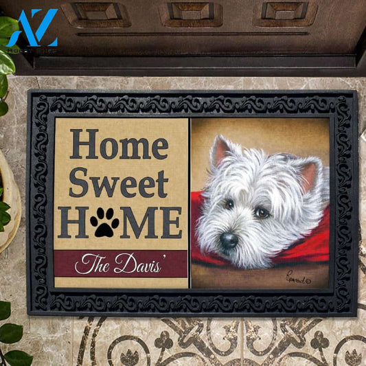 Personalized West Highland Terrier My Precious Toto Doormat - 18" x 30"