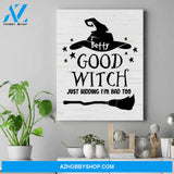 Personalized Witch Wall Art - Twin Sister Gifts - Gifts For Halloween Lovers