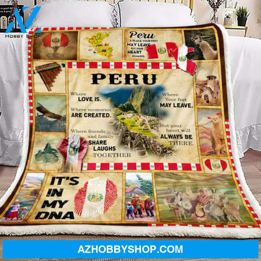 Peru Blanket, It's In My Dna