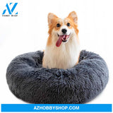 Pet Beds For Cats Anti Anxiety Fluffy Dog Bed Cuddler With Anti-Slip & Water-Resistant Bottom