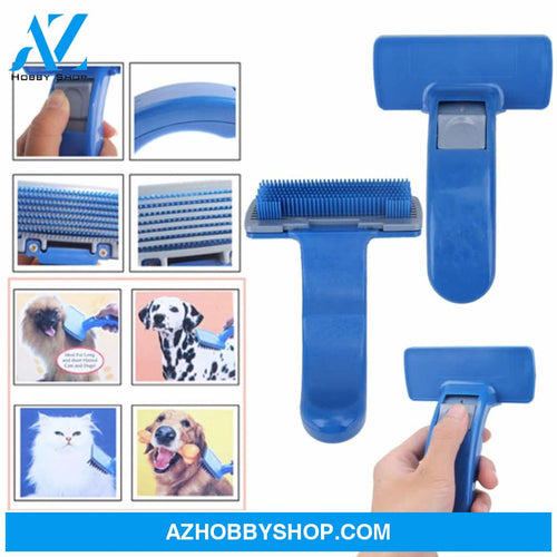 Pet Brush Comb Puppy Dog Cats Self Cleaning Combs Hair Trimmer Grooming Tools For Animals Supplies