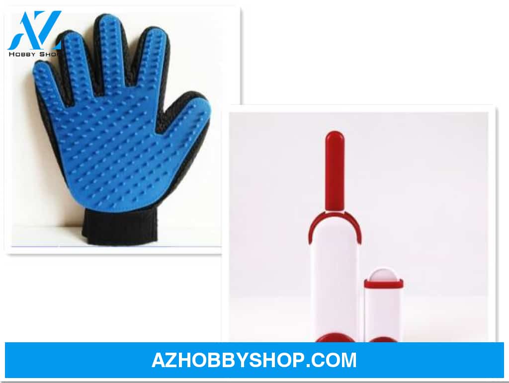 Pet Brush Fur Comb Tool Rightred / Set