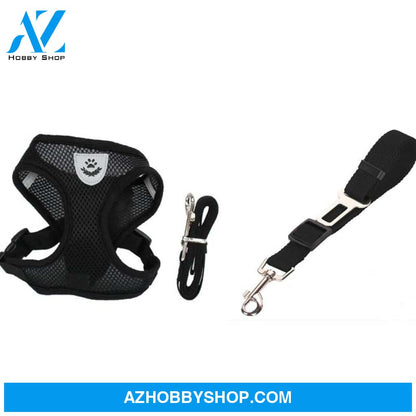 Pet Car Seat Belt Leash Black2 / Xl