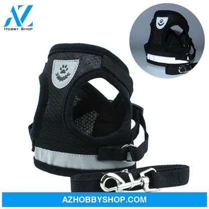 Pet Car Seat Belt Leash Blacka / M