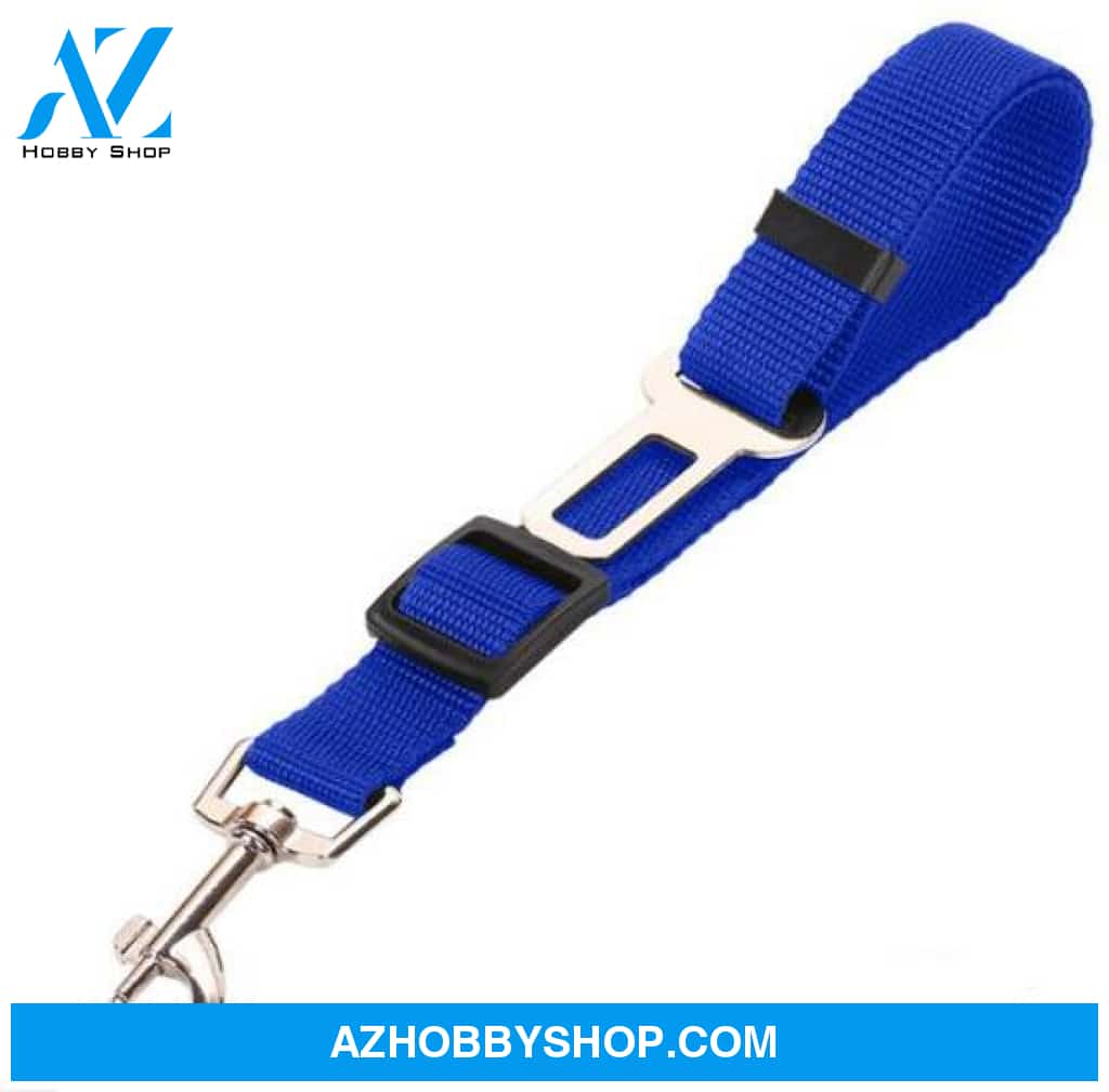 Pet Car Seat Belt Leash Blue / Uniformcode