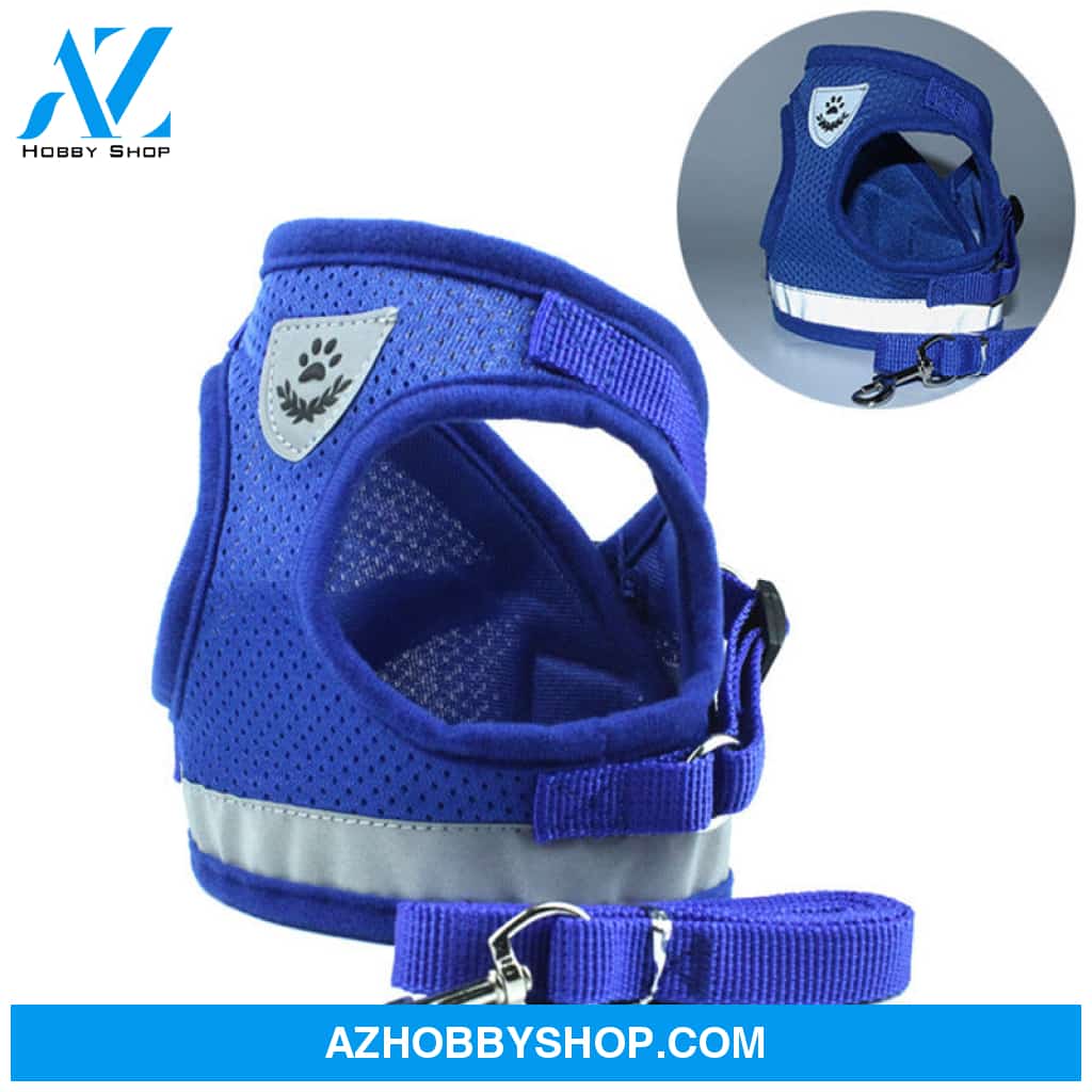 Pet Car Seat Belt Leash Bluea / Xl
