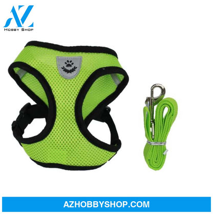 Pet Car Seat Belt Leash Green / Xl