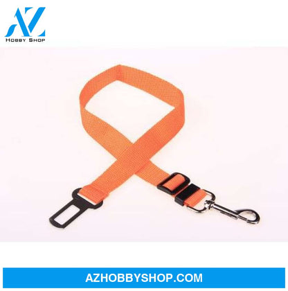 Pet Car Seat Belt Leash Orange / Uniformcode