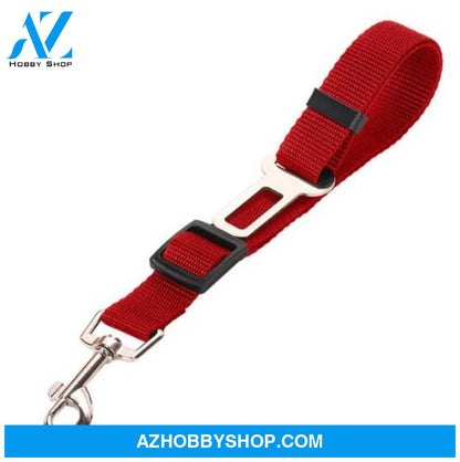 Pet Car Seat Belt Leash Red / Uniformcode