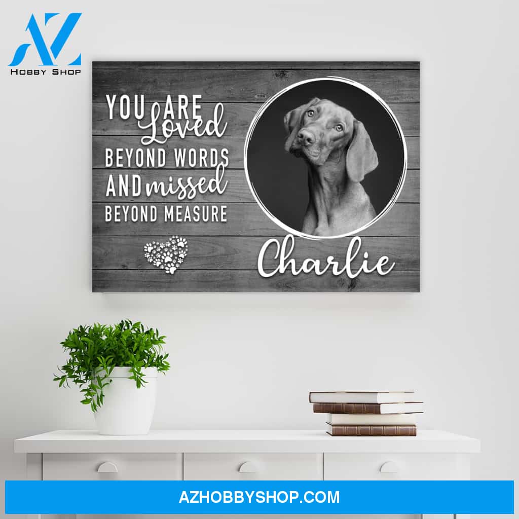 Pet Memorial Premium Canvas
