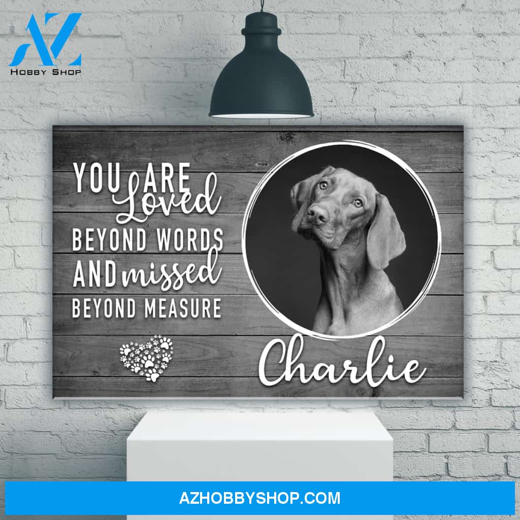 Pet Memorial Premium Canvas