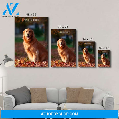 Pet Mugshot - Personalized Custom Matte Canvas