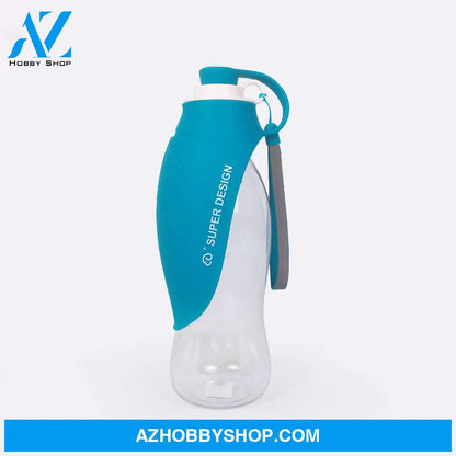 Pet Portable Drinking Cup For Dog Water Bottle Blue