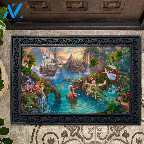 Peter Pan's Neverland Doormat - 18" x 30"