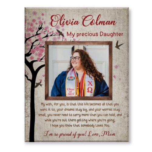 Graduation Gift For Daughter, Graduation Present For Daughter, Grad Gifts For Daughter