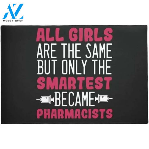 Pharmacist Girl Joke Pun Druggist Chemist Doormat Welcome Mat House Warming Gift Home Decor Funny Doormat Gift Idea