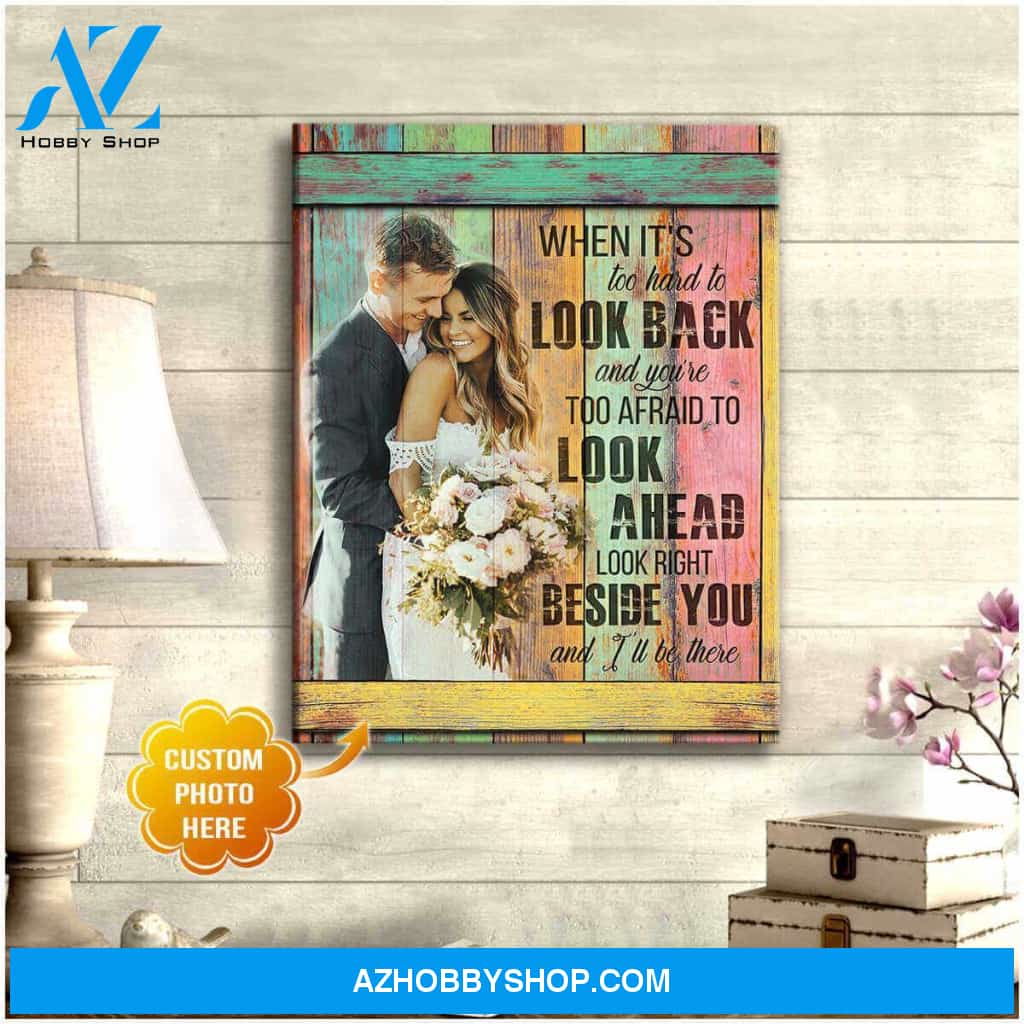Photo Canvas Look Beside You and Be There Wall Art Decor