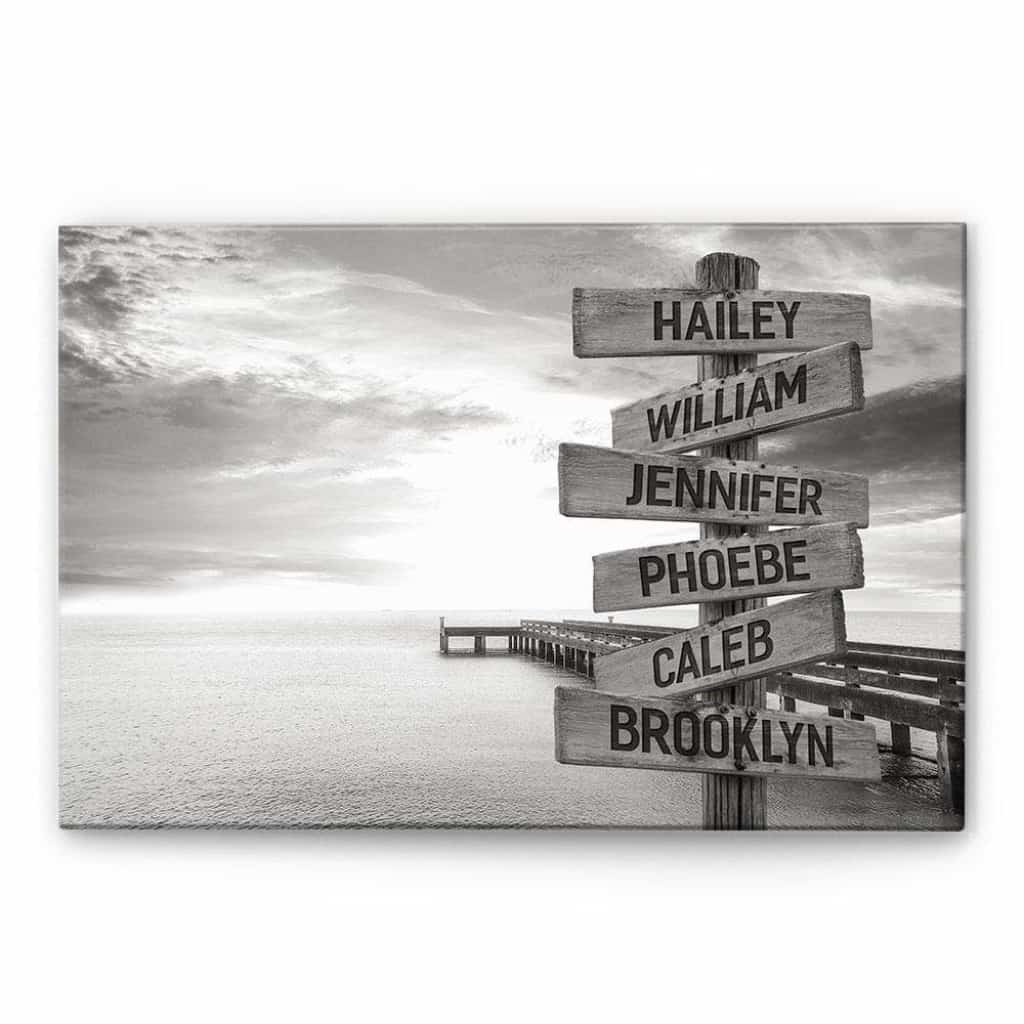 Photos to Canvas Prints , Family Custom Canvas, Gift For Family