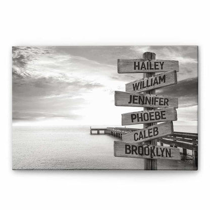 Photos to Canvas Prints , Family Custom Canvas, Gift For Family