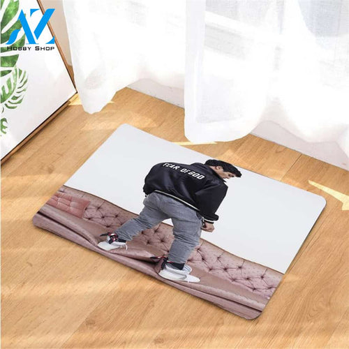 photoshoot fear of god brand doormats