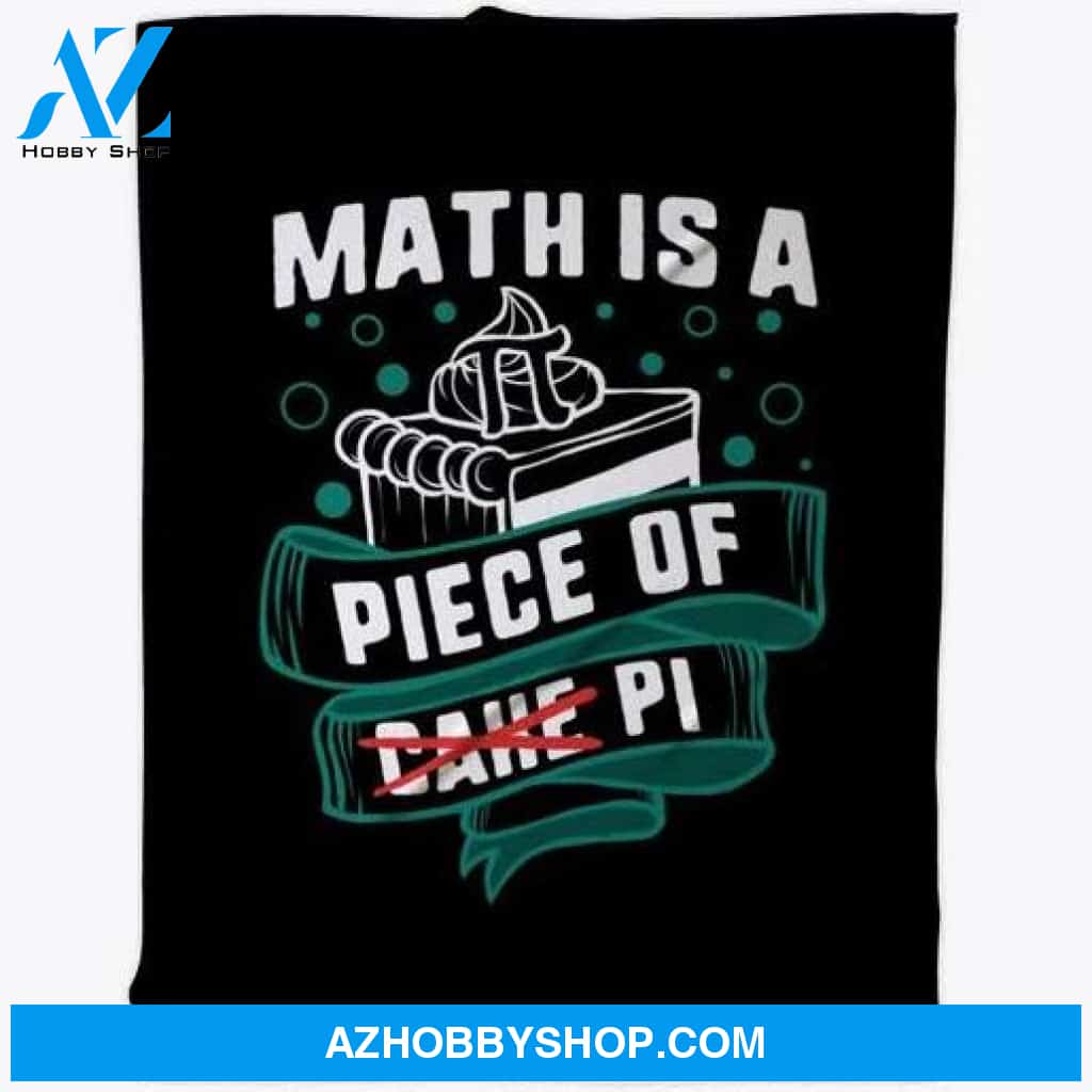 Pi Day Math Is A Piece Of Pie Cake Math Blankets
