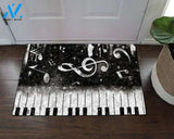 Piano And Music Note Doormat Welcome Mat Housewarming Gift Home Decor Funny Doormat Gift Idea For Piano Lovers Gift For Friend