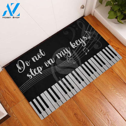 Piano Do Not Step On My Keys Doormat Welcome Mat House Warming Gift Home Decor Funny Doormat Gift Idea