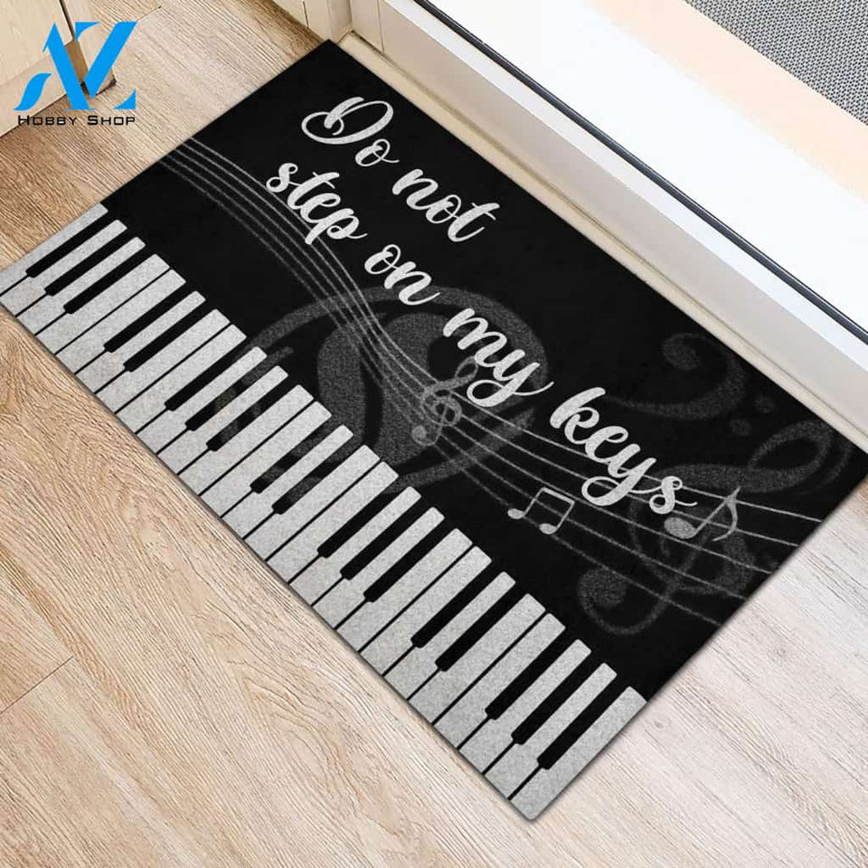 Piano Do Not Step On My Keys Doormat | WELCOME MAT | HOUSE WARMING GIFT