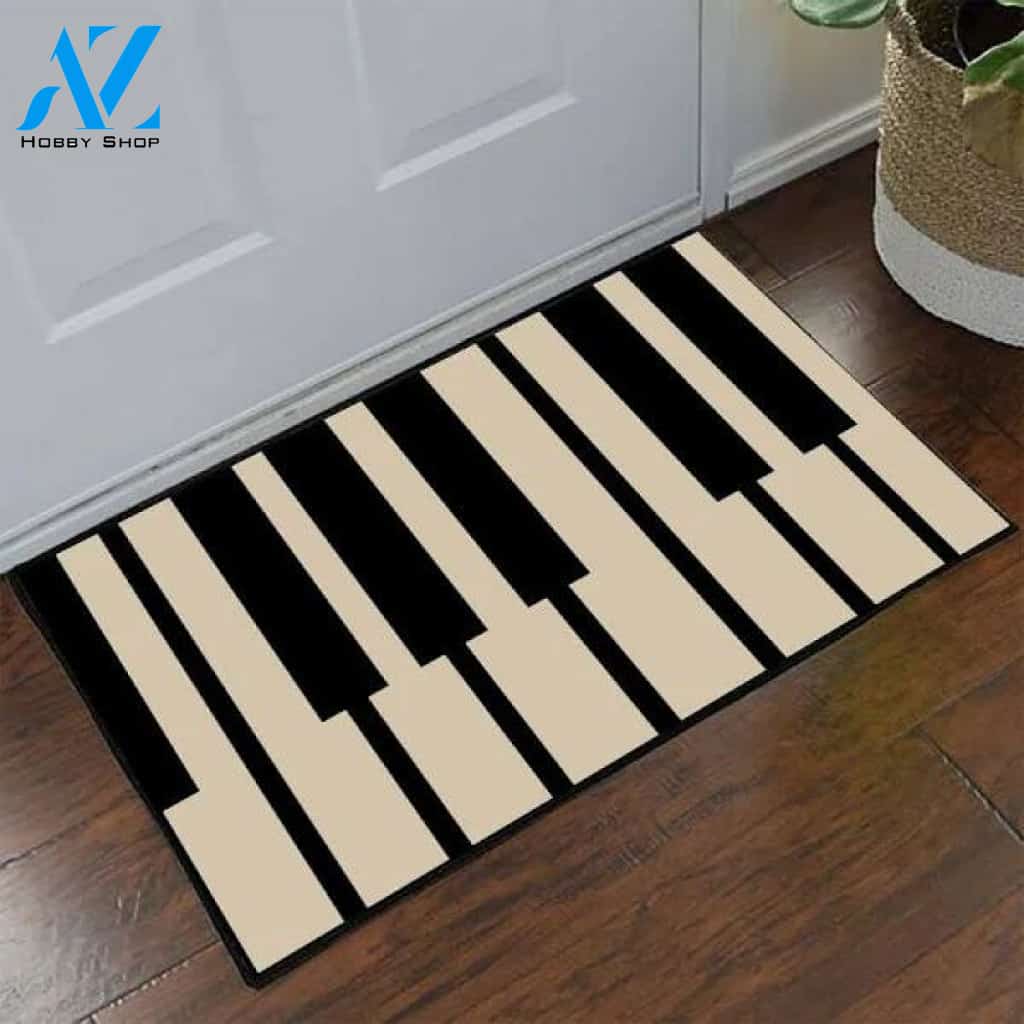 Piano Doormat Music Doormat Welcome Mat Housewarming Gift Home Decor Funny Doormat Gift Idea For Piano Lovers Gift For Friend