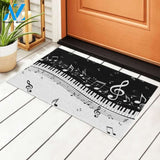 Piano Music Note Instrument Doormat Welcome Mat Housewarming Gift Home Decor Funny Doormat Gift For Friend Birthday Gift