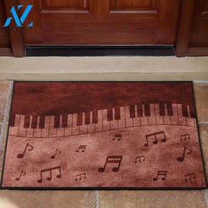 Piano Music Notes Door Mat