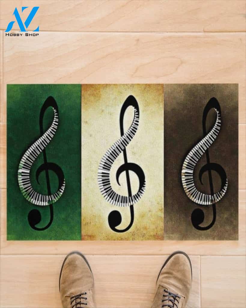 Piano Note Doormat Funny Indoor And Outdoor Doormat Warm House Gift Welcome Mat Birthday Gift For Piano Lover