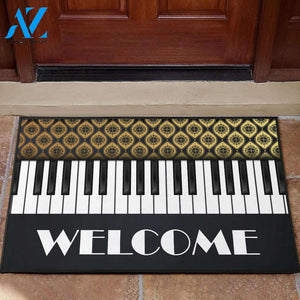 Piano Welcome Doormat Welcome Mat Housewarming Gift Home Decor Funny Doormat Gift Idea For Pianist Gift For Friend