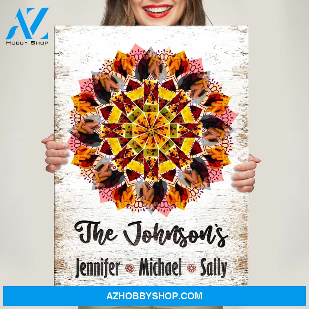 Picturedala Multi-Names Premium Canvas