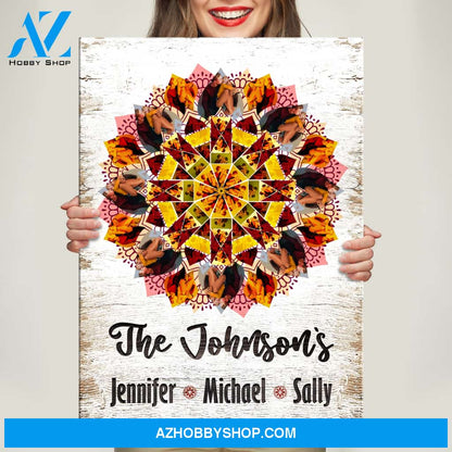 Picturedala Multi-Names Premium Canvas