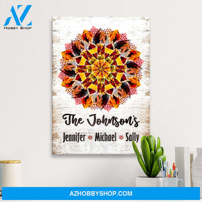 Picturedala Multi-Names Premium Canvas